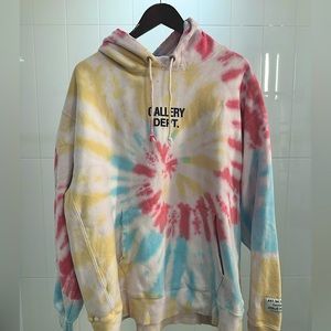 Gallery Department Tie-Dye Hoodie | Size XL | Unique and Eye-Catching
